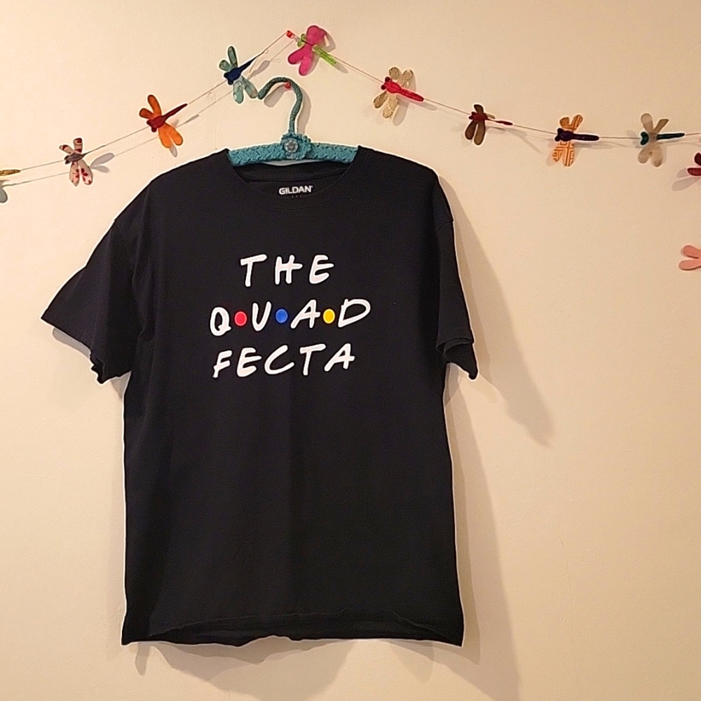 100% Cotton Black T-Shirt